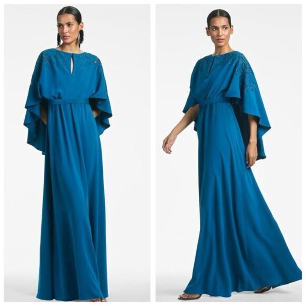 SACHIN & BABI Wren Gown Moroccan Size 14 - Picture 1 of 13
